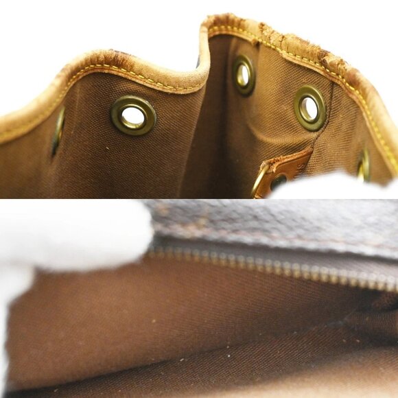 LOUIS VUITTON Mini Montsouris Backpack Bag Monogram Leather Brown M51137 39KC245 LOUIS VUITTON Mini Montsouris Backpack Bag Monogram Leather Brown M51137 39KC245